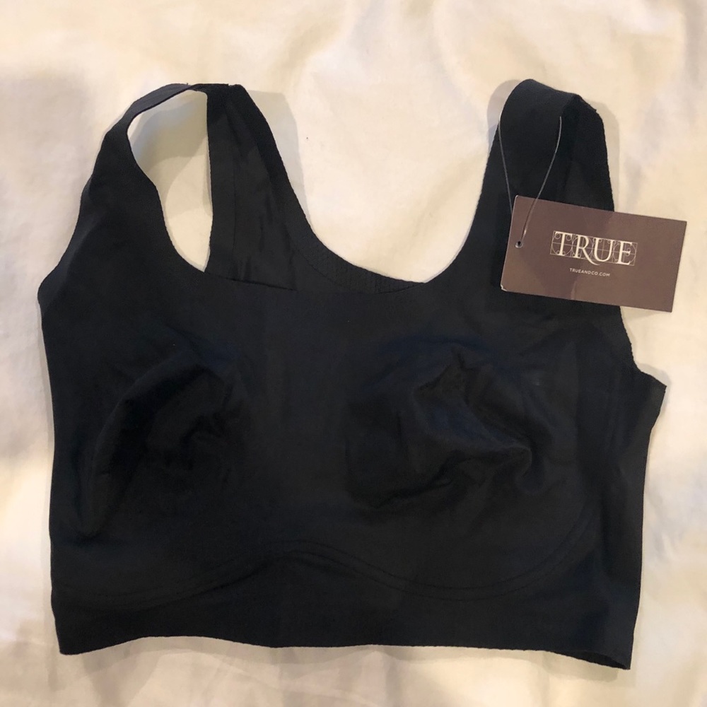 True&Co Black Bra